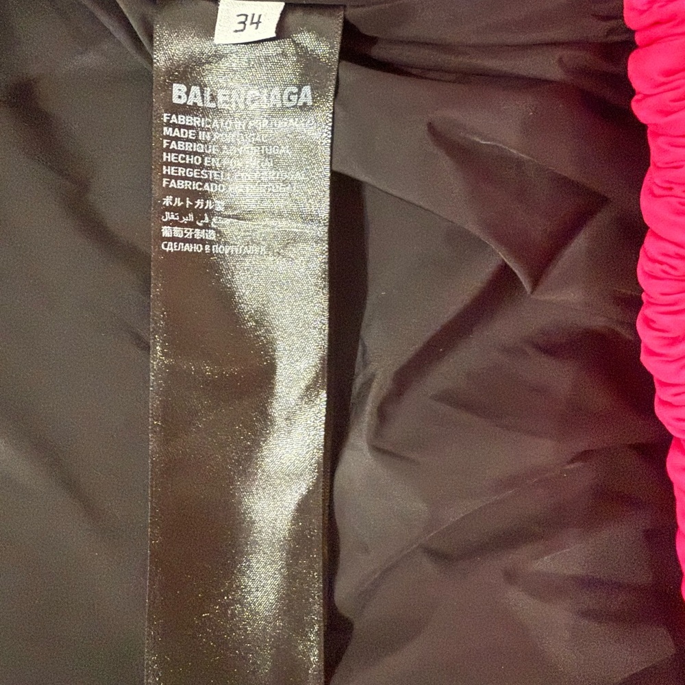 Balenciaga Neon Pink Jacket - Picture 5 of 5